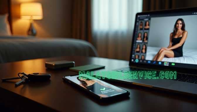 KL Escort Kuala Lumpur escort girl service on laptop and phone Girl Service